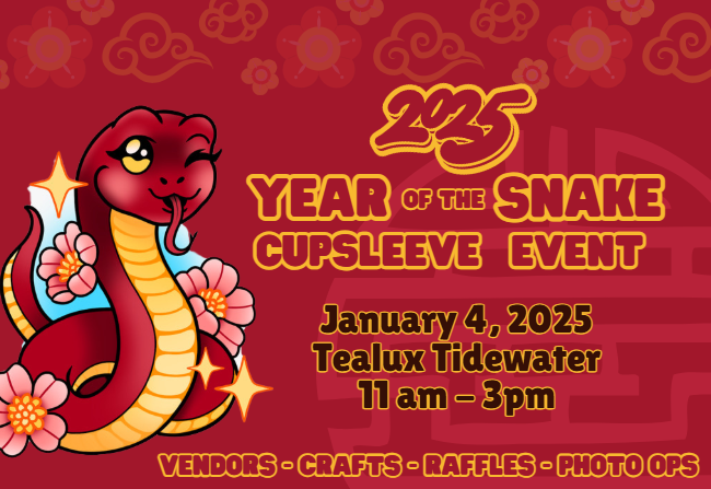 2025 Year of the Snake Cupsleeve