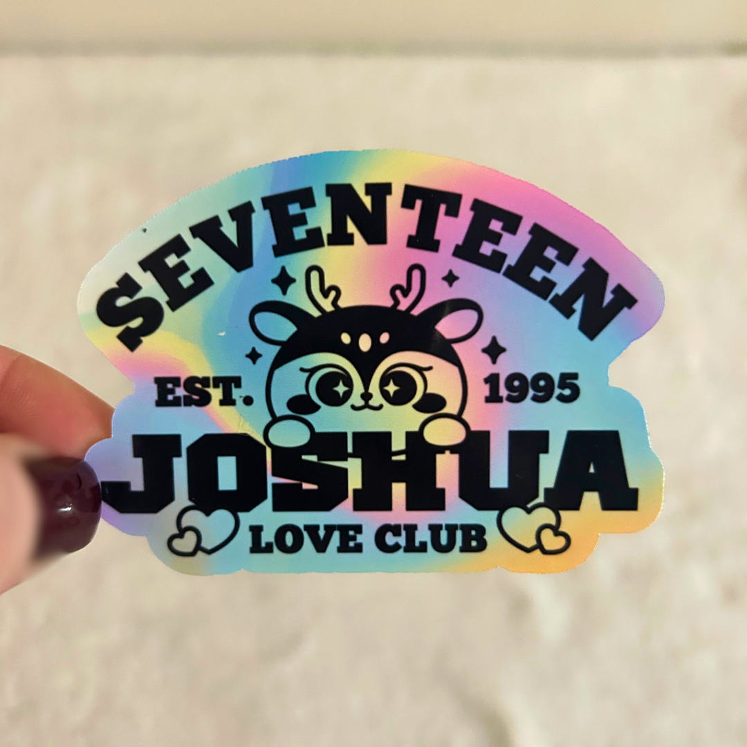 Seventeen Love Club Name Stickers