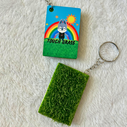 Stray Kids Touch Grass Keychain