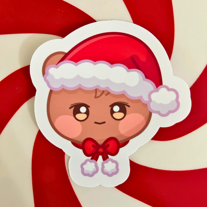 Ateez Santa Stickers