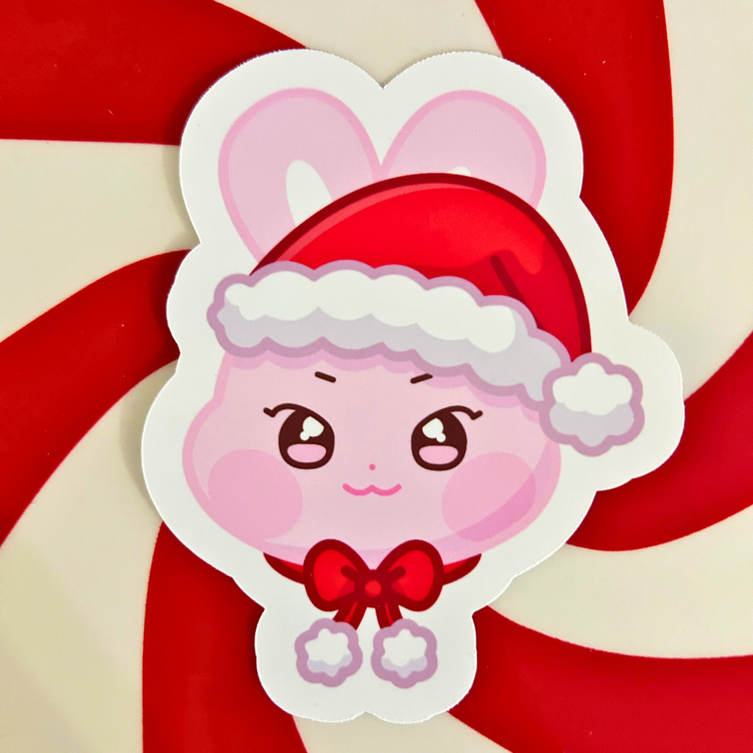 Ateez Santa Stickers