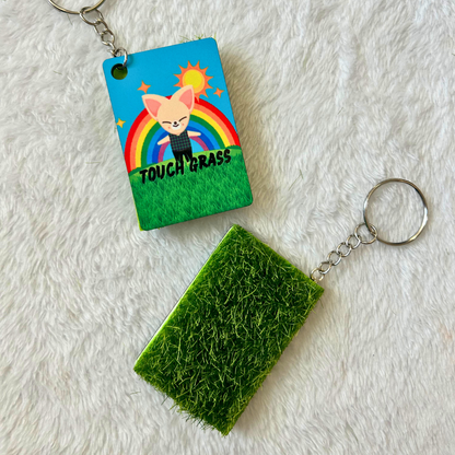 Stray Kids Touch Grass Keychain