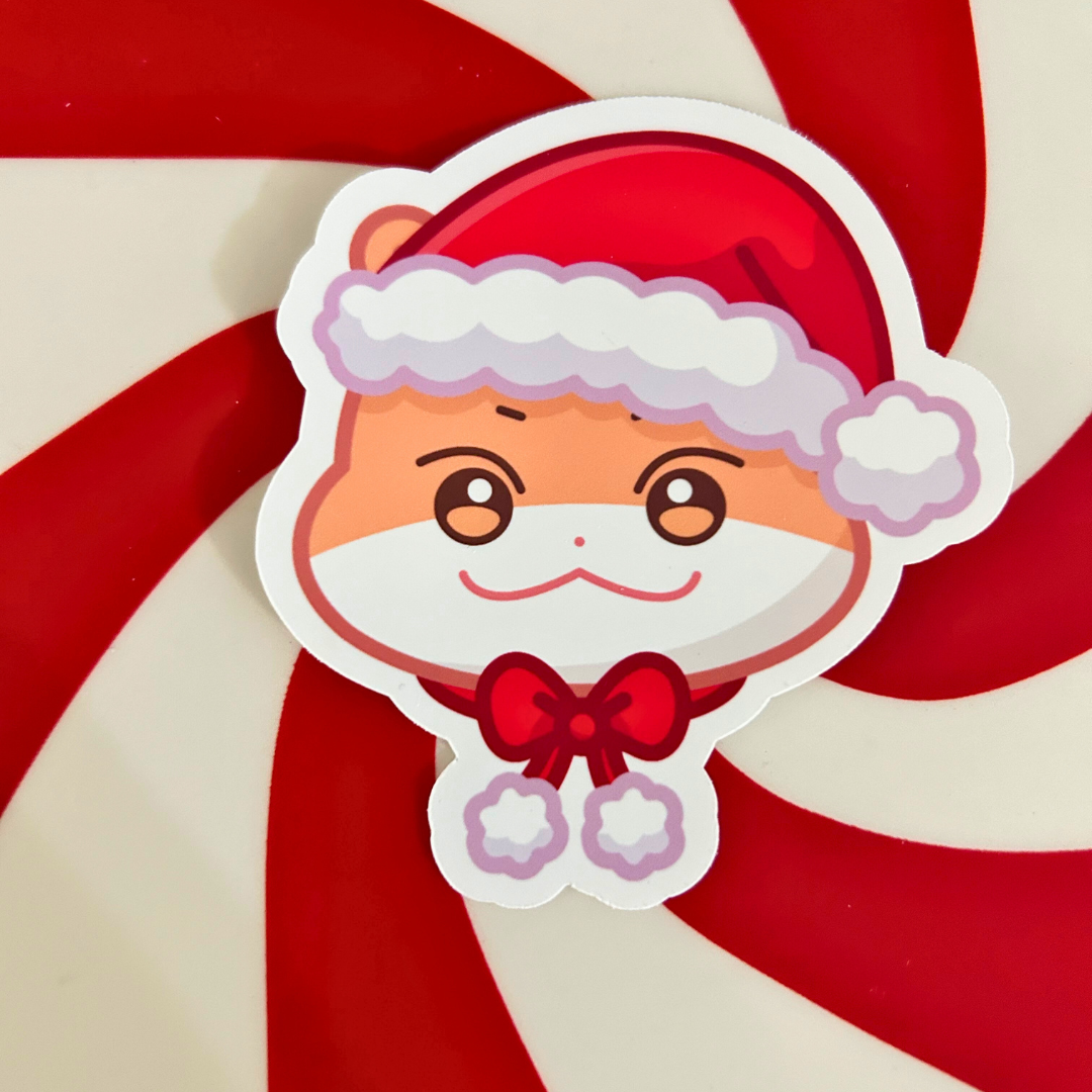 Ateez Santa Stickers