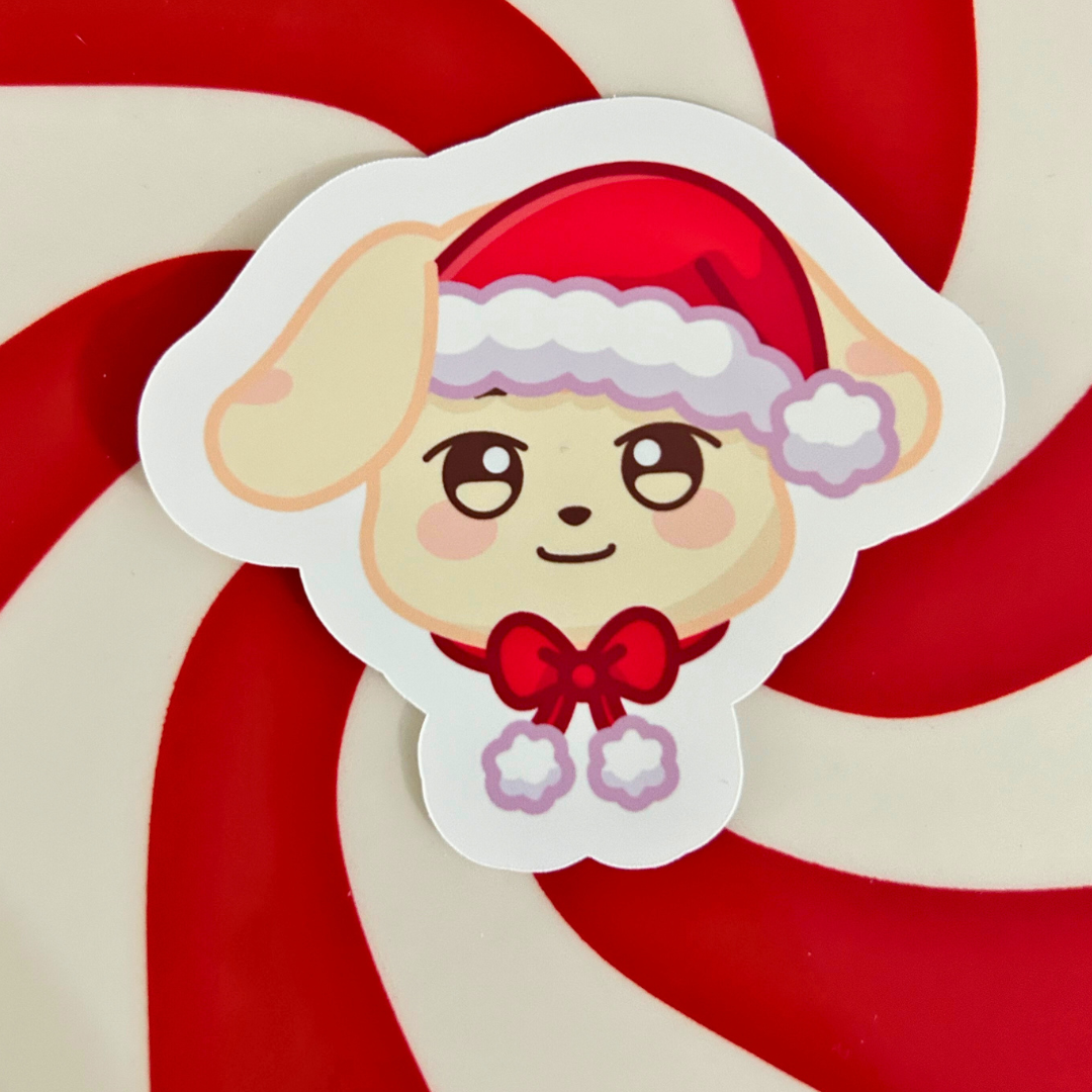 Ateez Santa Stickers