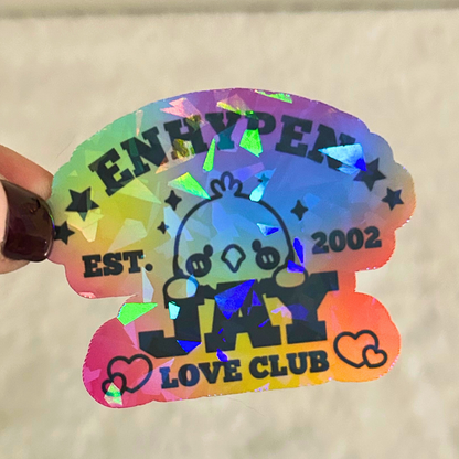 Enhypen Love Club Name Stickers